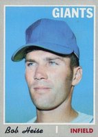 1970 Topps #478 Bob Heise Baseball Card