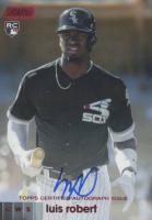 2020 Stadium Club Autographs #ALR Luis Robert Red Baseball Card