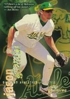 1996 Circa # Jason Giambi Rave Baseball Card