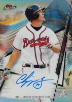 2020 Finest Autographs #FACJ Chipper Jones Baseball Card