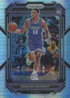 2022 Panini Prizm #245 Keegan Murray Hyper Prizm Basketball Card
