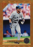 1997 Topps Gallery #161 Derek Jeter Player's Private Issue Baseball Card
