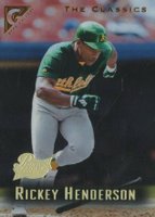 1996 Topps Gallery #79 Rickey Henderson Player's Private Issue Baseball Card