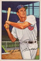 1952 Bowman #127 Dick Sisler Baseball Card