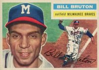 1956 Topps #185 Bill Bruton Baseball Card