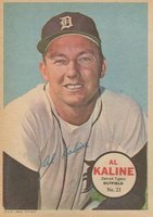 1967 Topps Pin-Ups #21 Al Kaline Baseball Card