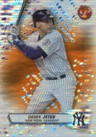 2023 Topps Pristine #101 Derek Jeter Pristine Orange Baseball Card