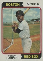 1974 Topps #325 Tommy Harper Baseball Card