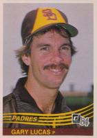 1984 Donruss #307 Gary Lucas Baseball Card