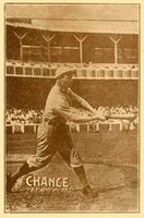 1914 Texas Tommy Type 1 # Frank Chance Baseball Card