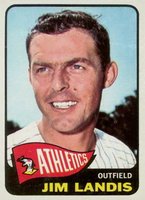 1965 Topps #376 Jim Landis Baseball Card