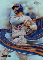 2024 Topps Chrome Strokes #S17 Pete Alonso Baseball Card
