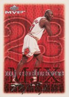 1999 Upper Deck MVP #189 Michael Jordan Silver Script Basketball Card