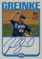 2004 Topps Certified Autograph #TA-ZG Zack Greinke Baseball Card