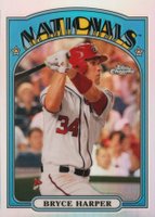 2013 Topps Chrome 1972 Topps Insert #BH Bryce Harper Baseball Card