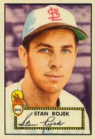 1952 Topps #163 Stan Rojek Cream back Baseball Card