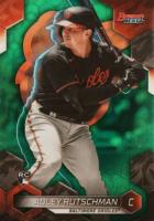 2023 Bowman's Best #57 Adley Rutschman Green Refractor Baseball Card