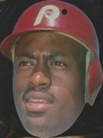 1989 Topps Heads Up Test #4 Ricky Jordan Baseball Card