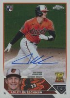 2023 Topps Chrome Rookie Autograph #RAAR Adley Rutschman Baseball Card