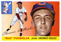 1955 Topps #153 Bud Podbielan Baseball Card
