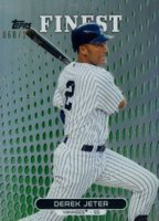 2013 Finest #2 Derek Jeter Green Refractor Baseball Card