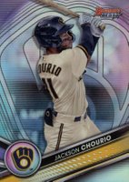 2022 Bowman's Best Top Prospects #TP19 Jackson Chourio Refractor Baseball Card