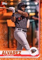 2019 Topps Pro Debut #61 Yordan Alvarez Orange Baseball Card