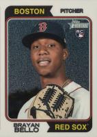2023 Topps Heritage #89 Brayan Bello Chrome Baseball Card