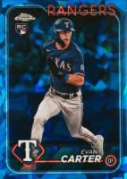 2024 Topps Chrome Sapphire #280 Evan Carter Baseball Card
