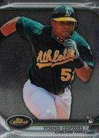 2012 Finest #97 Yoenis Cespedes Baseball Card