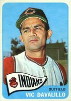 1965 Topps #128 Vic Davalillo Baseball Card