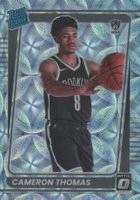 2021 Panini Donruss Optic #153 Cameron Thomas Premium Box Set Basketball Card