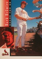 1998 Upper Deck McGwire's Chase for 62 #10 Mark McGwire Baseball Card