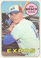 1969 Topps #578 Don Bosch Baseball Card