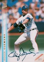 1999 Topps Certified Autograph #A1 Roger Clemens Baseball Card