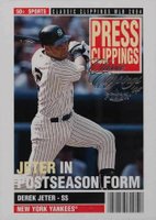 2004 Fleer Classic Clippings Press Clippings #3 Derek Jeter Baseball Card