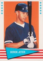 1999 Fleer Vintage '61  #5 Derek Jeter Baseball Card