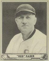 1940 Play Ball #230 Red Faber Baseball Card