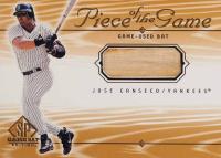 2001 SP Game Bat Piece of the Game #JC Jose Canseco Baseball Card