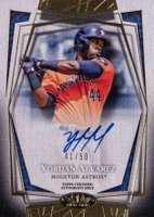 2022 Topps Tier One Next Level Autographs #NLAYA Yordan Alvarez Baseball Card