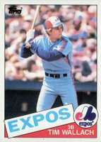 1985 Topps #473 Tim Wallach Baseball Card