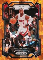 2023 Panini Prizm #182 Dwyane Wade Orange Ice Basketball Card