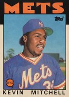 1986 Topps Traded Tiffany #74T Kevin Mitchell Baseball Card