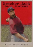 2004 Topps Cracker Jack #3 Albert Pujols Portrait Baseball Card