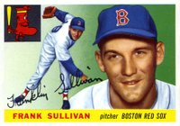 1955 Topps #106 Frank Sullivan Baseball Card