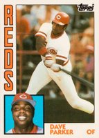 1984 Topps Traded Tiffany #90T Dave Parker Baseball Card