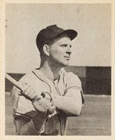 1948 Bowman #30 Whitey Lockman Short Print Baseball Card