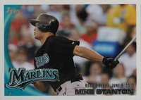 2010 Topps Update #US327 Giancarlo Stanton Baseball Card