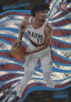 2022 Panini Revolution #127 Shaedon Sharpe Cosmic Basketball Card