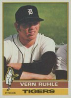 1976 Topps #89 Vern Ruhle Baseball Card
